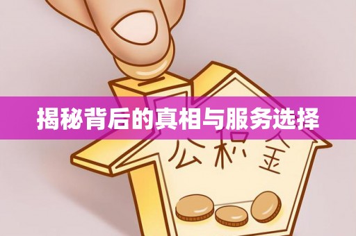 安化揭秘背后的真相与服务选择