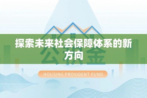 安化探索未来社会保障体系的新方向