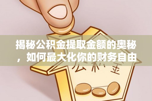 安化揭秘公积金提取金额的奥秘，如何最大化你的财务自由