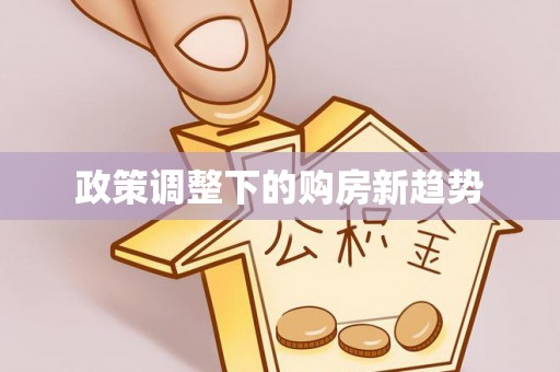 安化政策调整下的购房新趋势