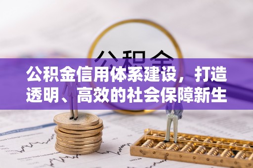安化公积金信用体系建设，打造透明、高效的社会保障新生态