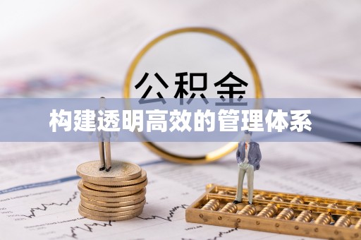 安化构建透明高效的管理体系