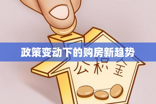 安化政策变动下的购房新趋势