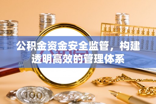 安化公积金资金安全监管，构建透明高效的管理体系