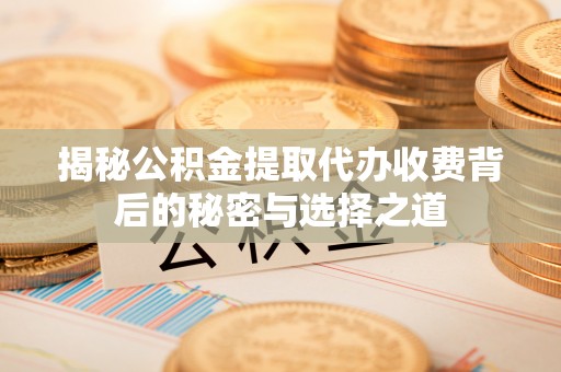 安化揭秘公积金提取代办收费背后的秘密与选择之道