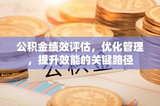 安化公积金绩效评估，优化管理，提升效能的关键路径