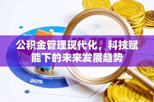 安化公积金管理现代化，科技赋能下的未来发展趋势