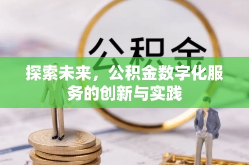 安化探索未来，公积金数字化服务的创新与实践