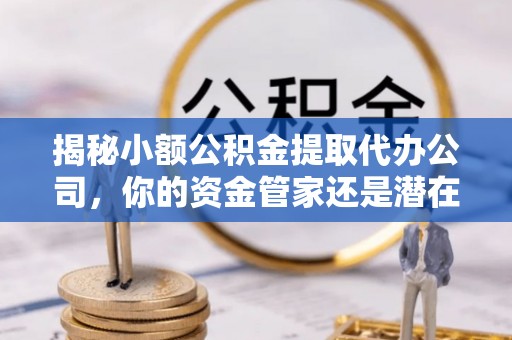 安化揭秘小额公积金提取代办公司，你的资金管家还是潜在风险？