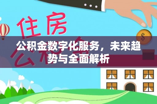 安化公积金数字化服务，未来趋势与全面解析