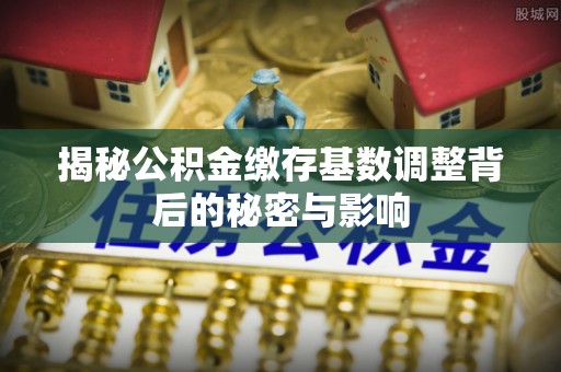 安化揭秘公积金缴存基数调整背后的秘密与影响